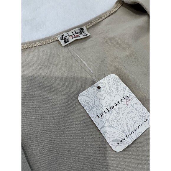 NWT Free People Intimately Size S Truth or Square Bodysuit Long Sleeve Stretch - Picture 12 of 16